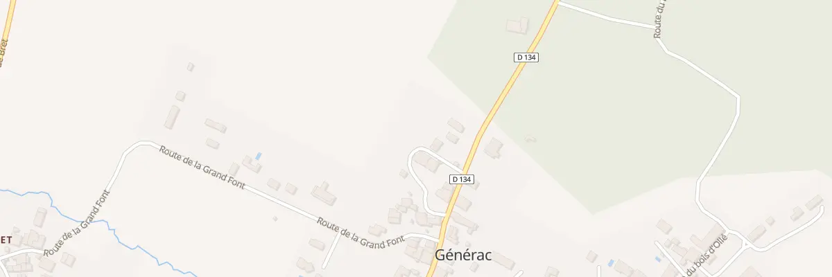 Plan du 16 Ragonneau à Générac