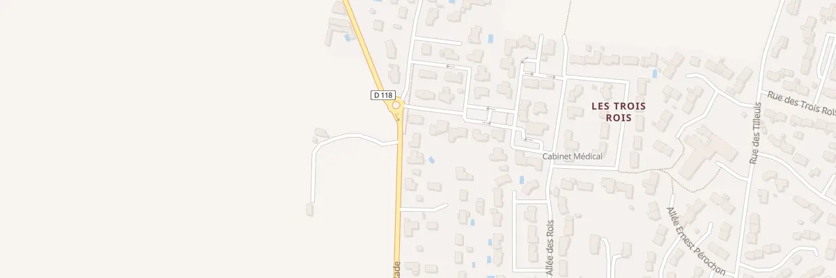 Plan du 133 Rue du Stade à Frontenay-Rohan-Rohan