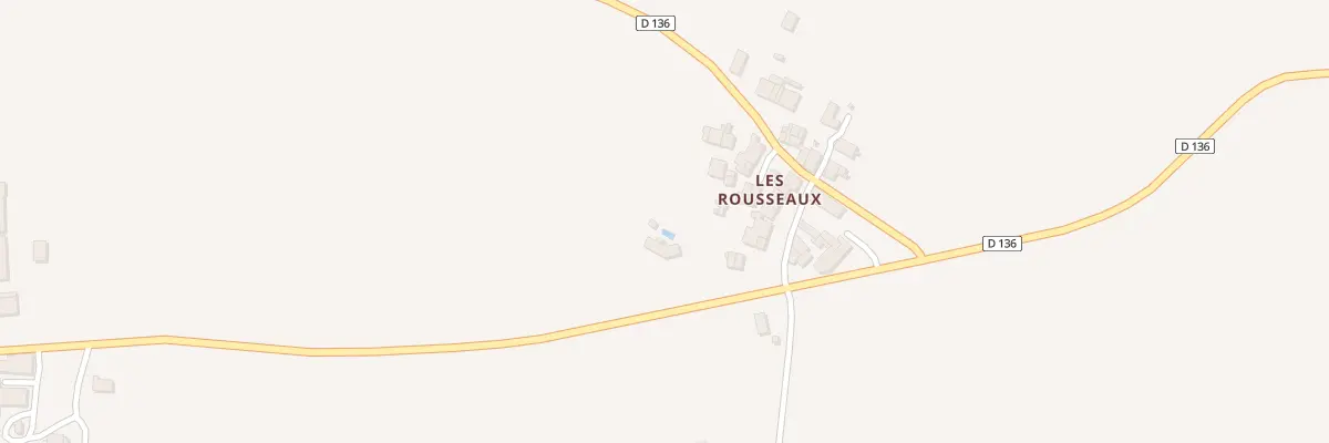 Plan du 13 Les Rousseaux à Reignac