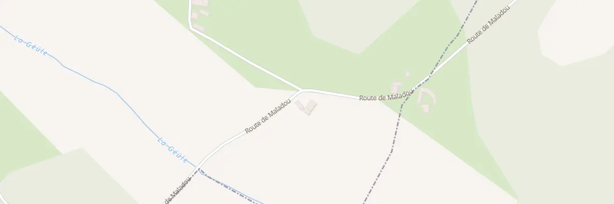 Plan du 790 Rte de Maladou à Serres-Sainte-Marie