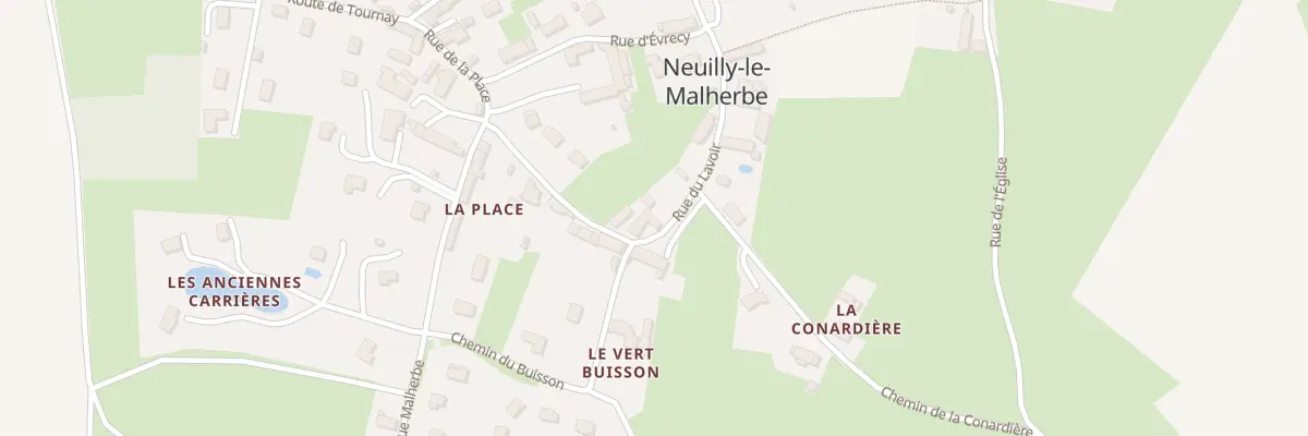 Plan du 11 Rue du Lavoir à Vacognes-Neuilly