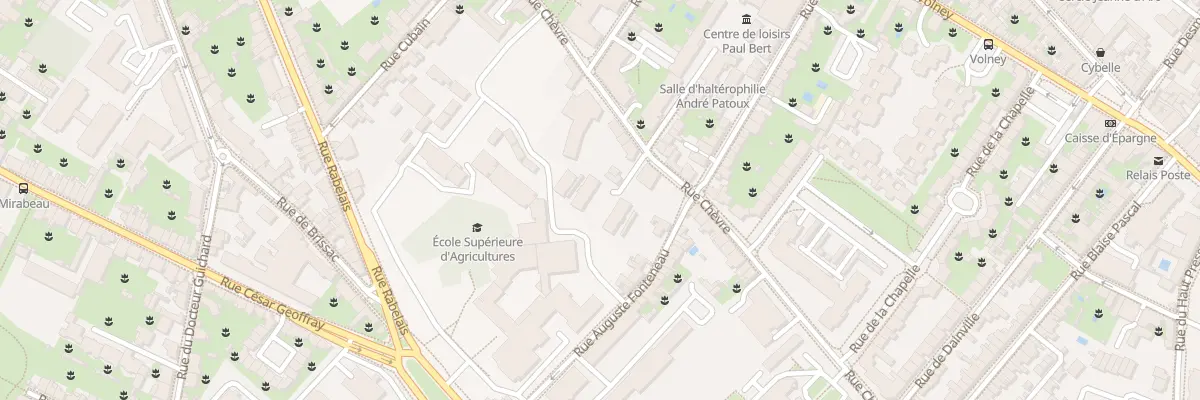Plan du 74B Rue Chèvre à Angers