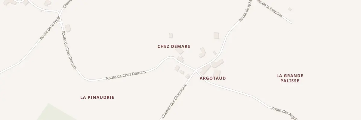 Plan du 2 Rte de Chez Demars à Mosnac