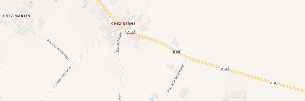 Plan du 44 Rte de Corcosse à Courcoury