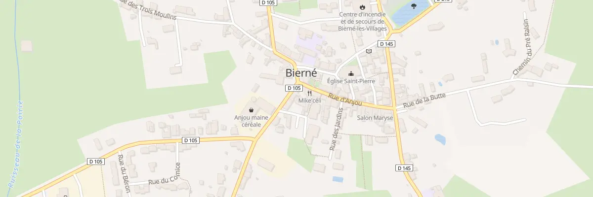 Plan du 3A Rue de la Mesnerie à Bierné-les-Villages