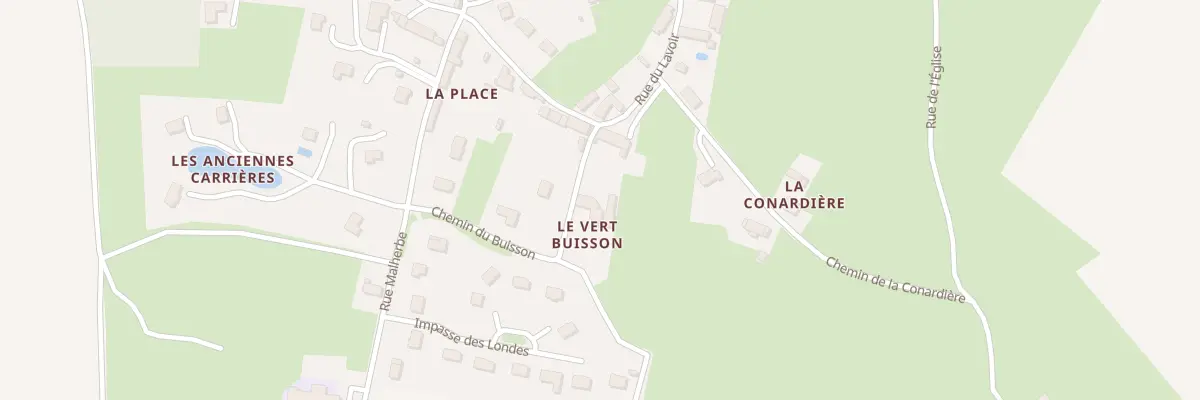 Plan du 4 Che du Buisson à Vacognes-Neuilly