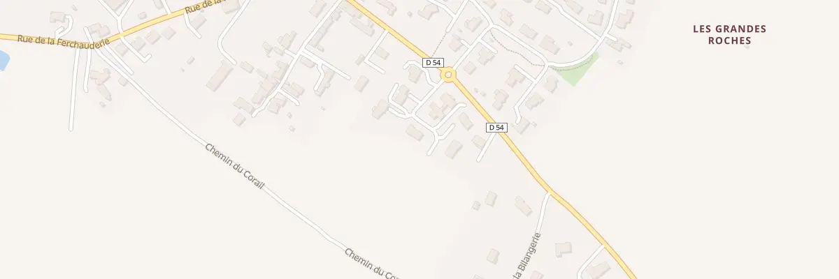 Plan du 8 Rue Bel Air à Lys-Haut-Layon