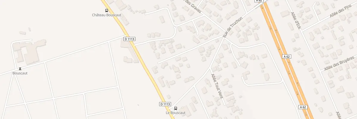 Plan du 863T Rue Truchon à Cadaujac