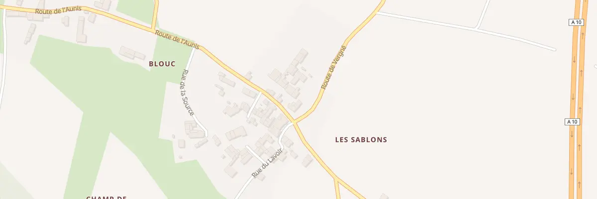 Plan du 6 Rte de l’Aunis à Lozay