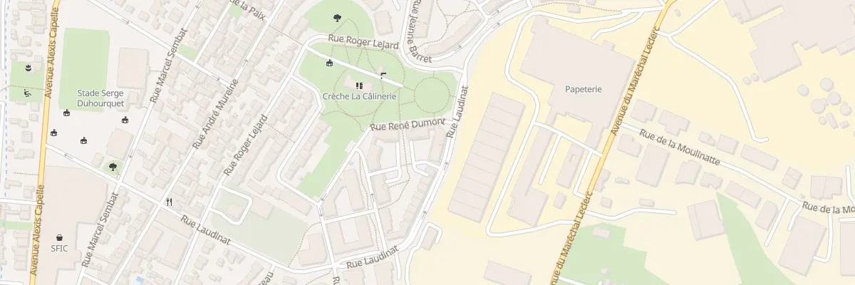Plan du 64 Rue Laudinat à Bègles