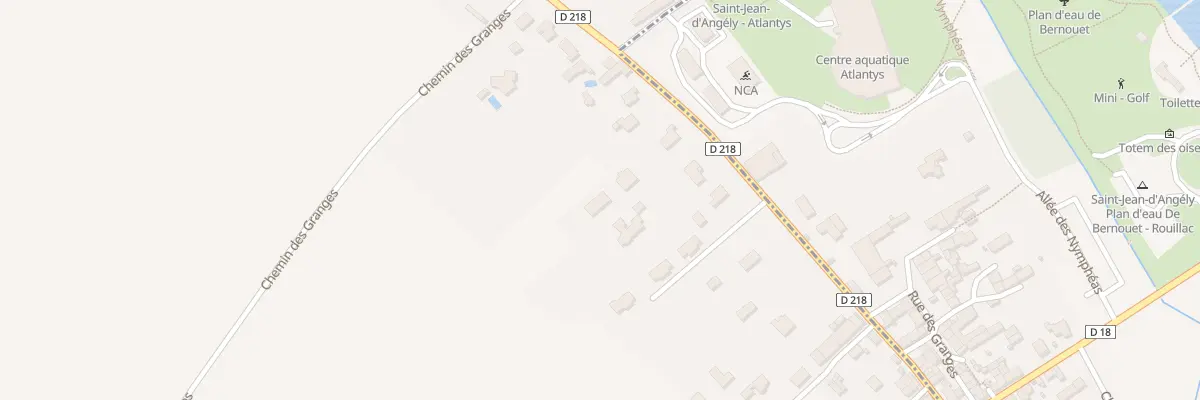 Plan du 343 Rue du Fief du Chêne à Ternant