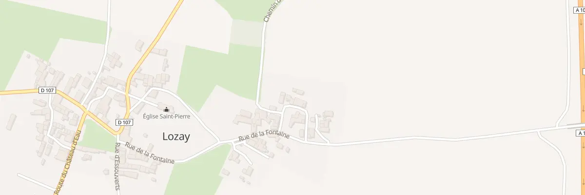 Plan du 5025 Puy Bardon Nord à Lozay