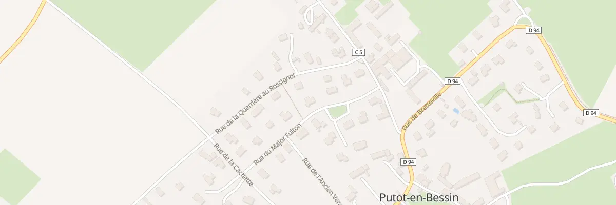 Plan du 4 Rue du Major Fulton à Thue et Mue