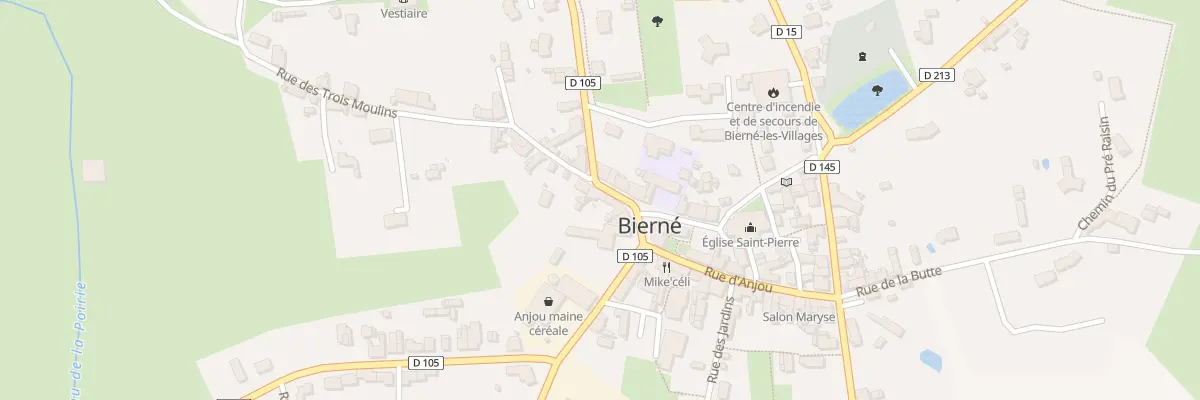 Plan du 3 Rue Henri Quatre à Bierné-les-Villages