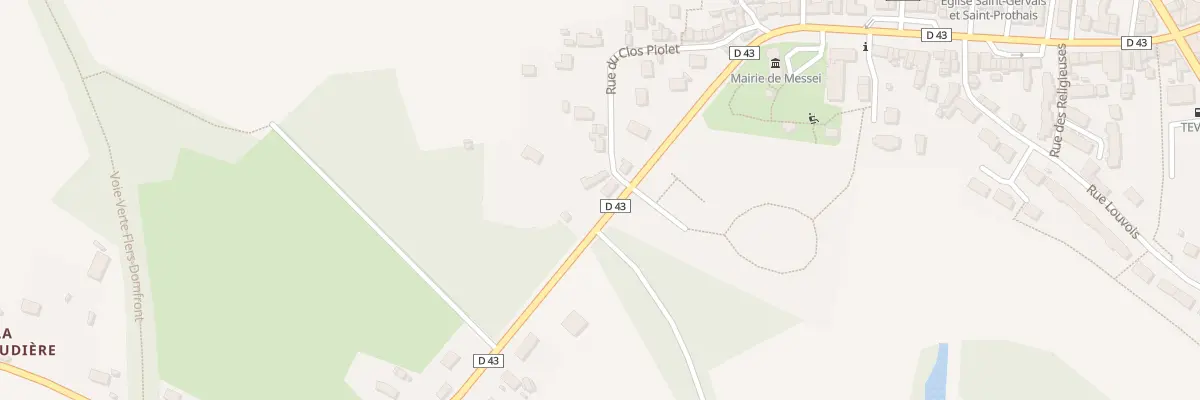 Plan du 64 Bd du Général de Gaulle à Messei
