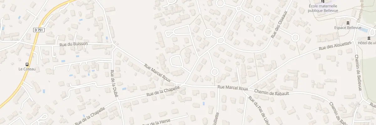 Plan du 1 Sq des Mimosas à Mûrs-Erigné