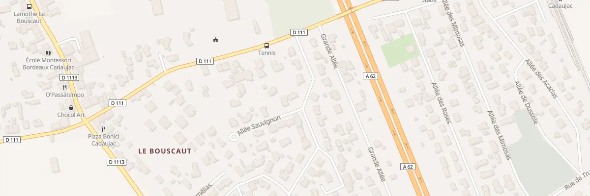 Plan du 7 Rue des Graves à Cadaujac