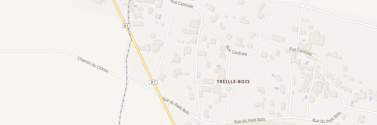 Plan du 13 Rue du Puits Marot à La Foye-Monjault