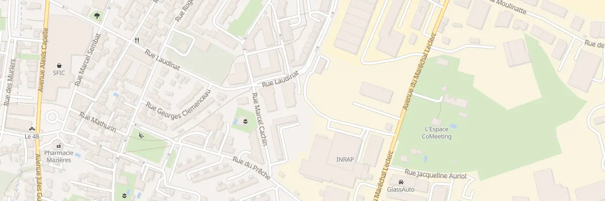 Plan du 43 Rue Laudinat à Bègles