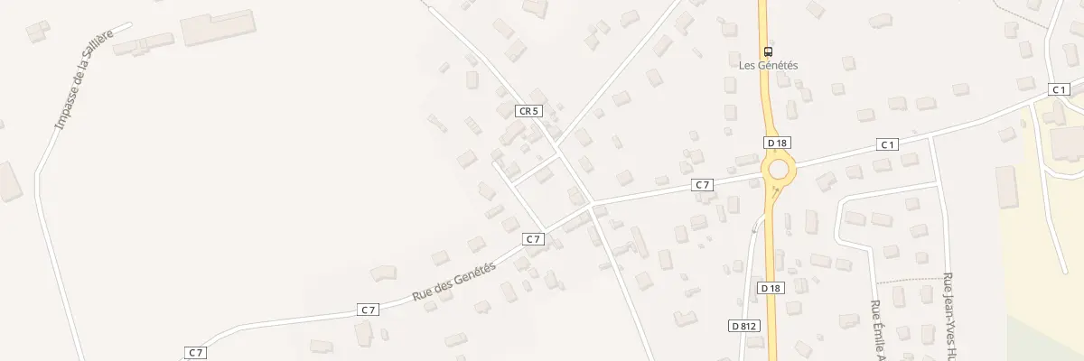 Plan du 3 Rue des Aclos à Messei
