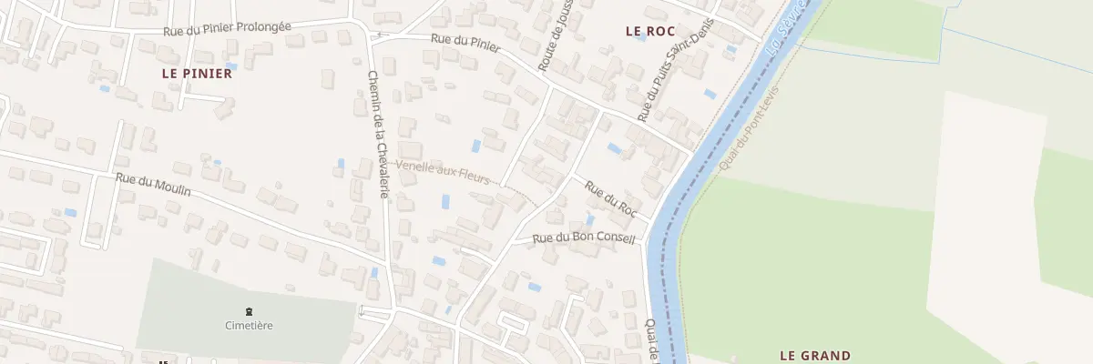 Plan du 125 Grande Rue à Magné