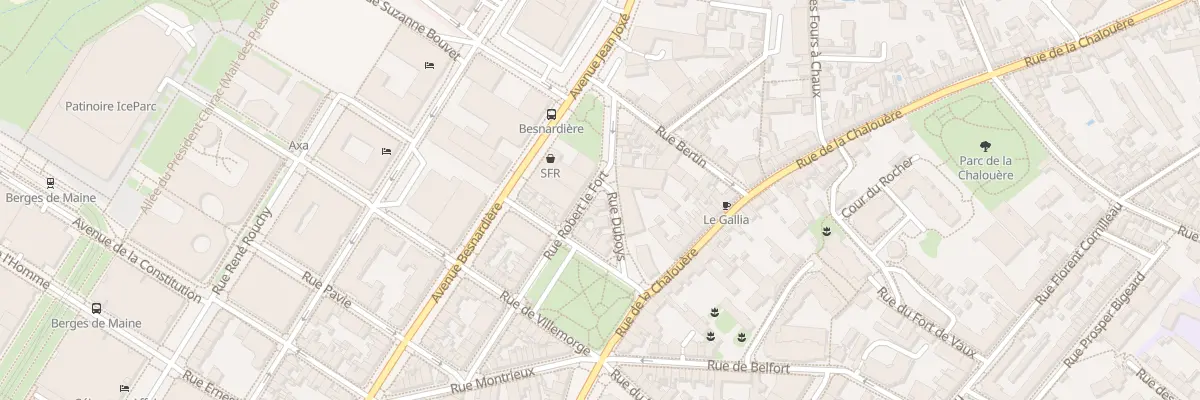 Plan du 2 Rue Duboys à Angers
