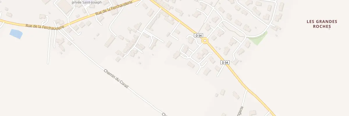 Plan du 6 Rue Bel Air à Lys-Haut-Layon