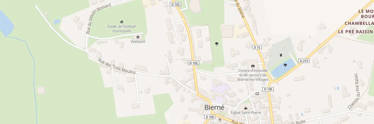 Plan du 11 Rue Henri Quatre à Bierné-les-Villages