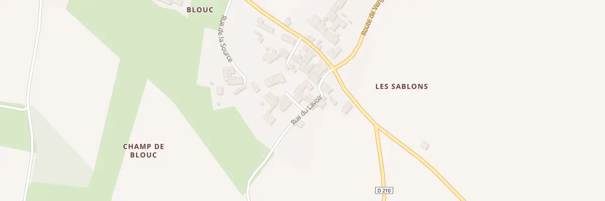 Plan du 2 Imp des Tourterelles à Lozay