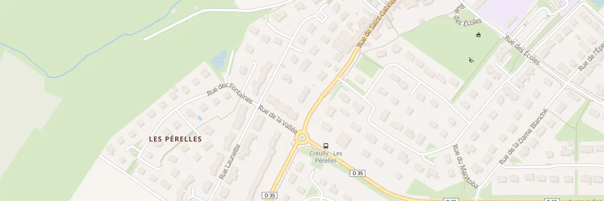 Plan du 114 Rue Saint Gabriel à Creully sur Seulles
