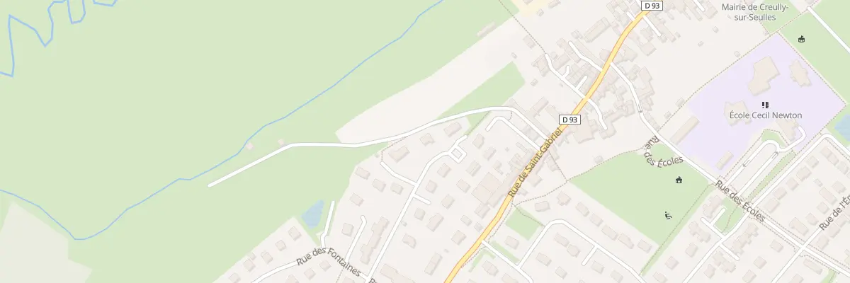 Plan du 18 Rue des Prés à Creully sur Seulles