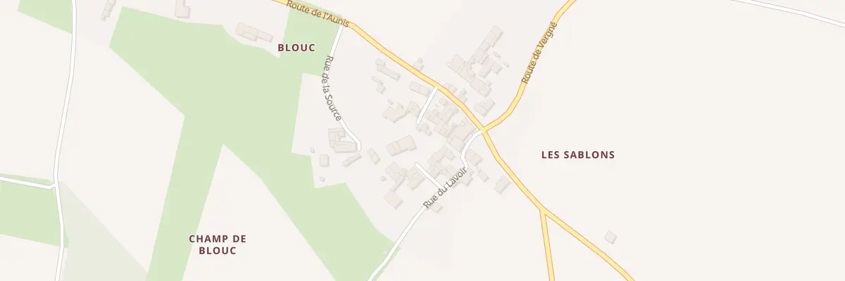 Plan du 1 Rue du Ruisseau à Lozay