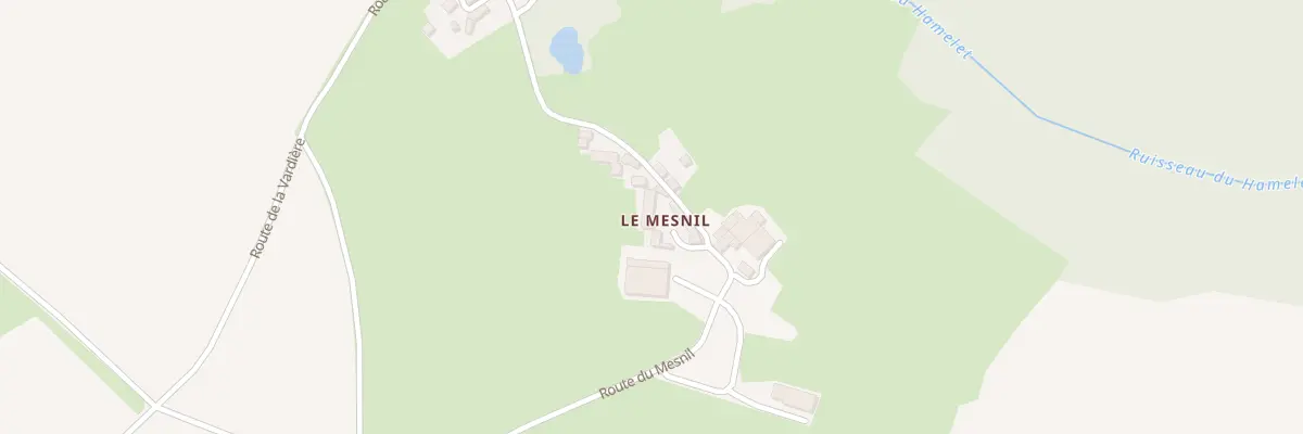 Plan du 12 Rte du Mesnil à Saint-Lambert