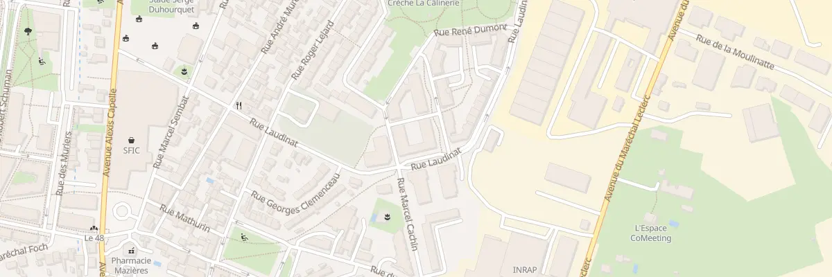 Plan du 42 Rue Laudinat à Bègles