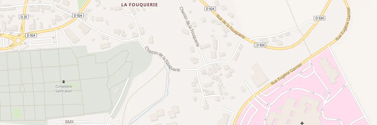 Plan du 389 Che de la Fouquerie à Flers