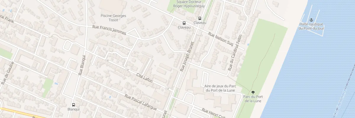Plan du 101 Rue Joseph Brunet à Bordeaux