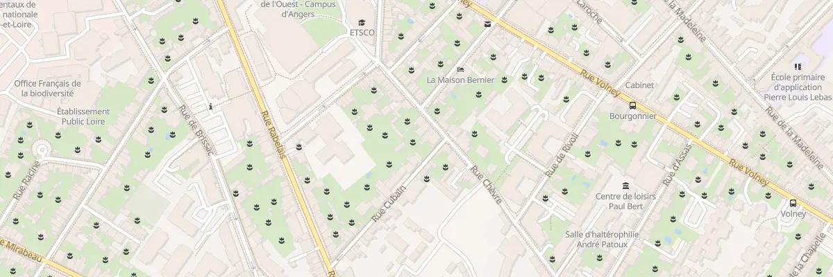 Plan du 22B Rue Chèvre à Angers