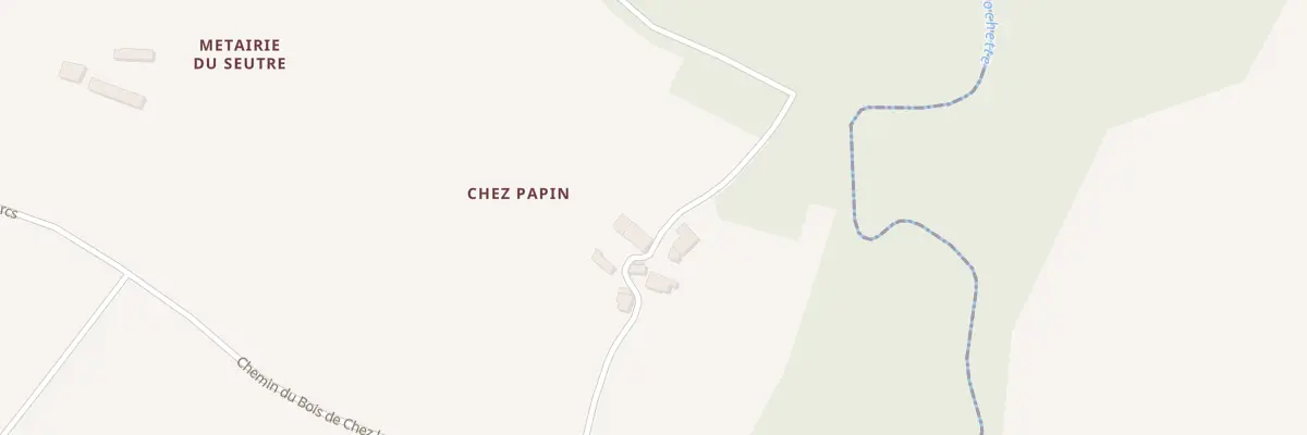 Plan du 21 Che de Chez Papin à Saint-Genis-de-Saintonge