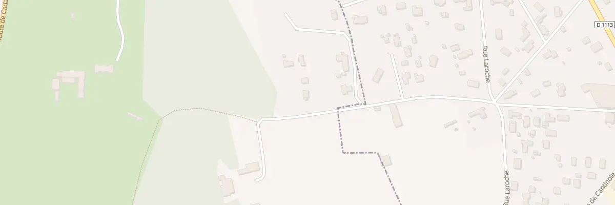 Plan du 12 Che de Miayres à Martillac