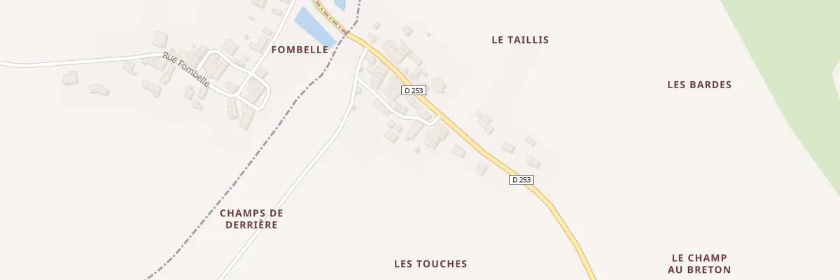 Plan du 12 Che Fontaine de Bonde à Saint-Sigismond-de-Clermont