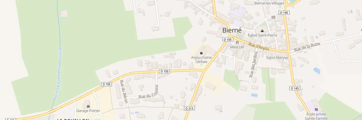 Plan du 4 Rue du Port Ringeard à Bierné-les-Villages
