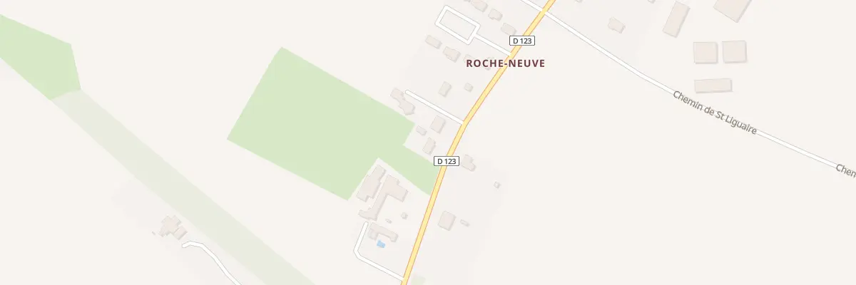Plan du 727 Rte des 2 Roches à Coulon