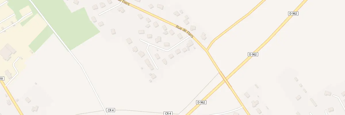 Plan du 4 Le Champ de l’Epine à La Selle-la-Forge