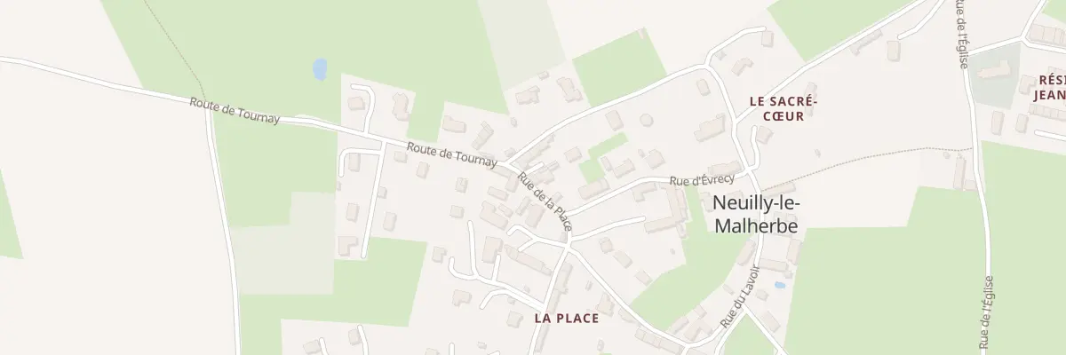 Plan du 11 Rue de la Place à Vacognes-Neuilly