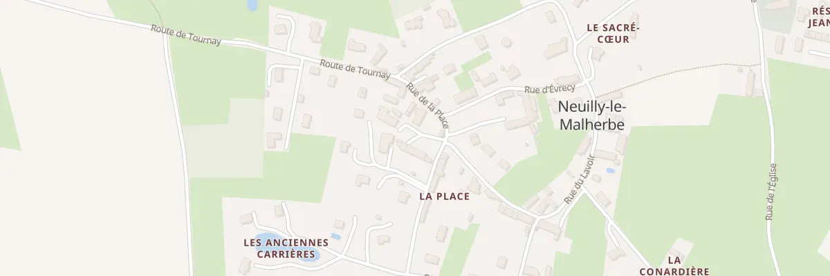 Plan du 2 Rue Malherbe à Vacognes-Neuilly