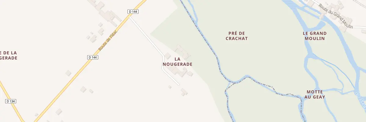 Plan du 5E Imp de la Nougerade à Belluire