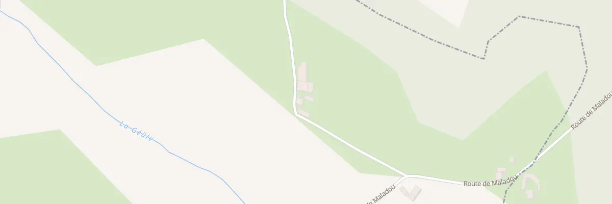 Plan du 230 Che Plassy à Doazon