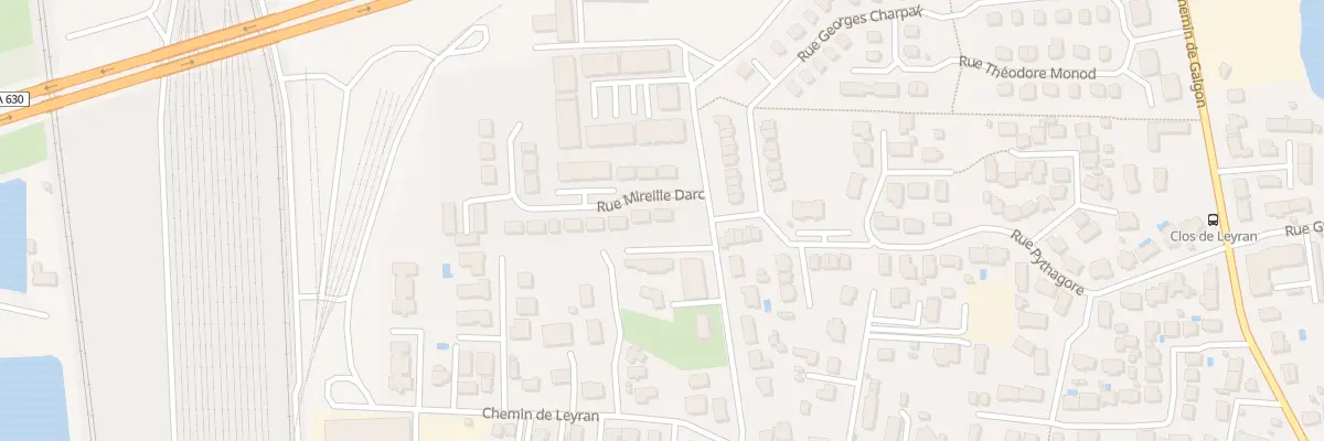 Plan du 4 Rue Mireille Darc à Villenave-d’Ornon