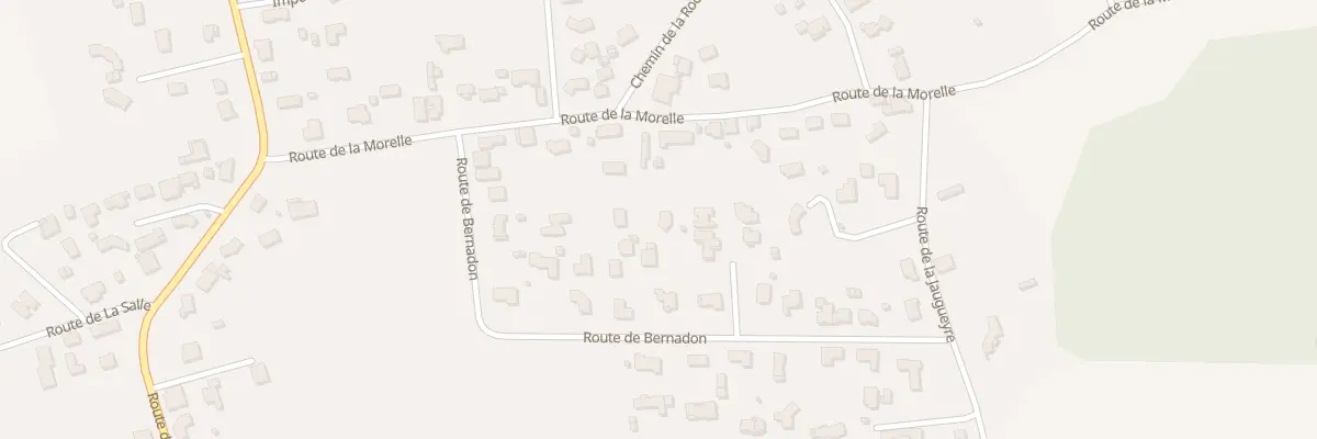 Plan du 12B Rte de Bernadon à Martillac