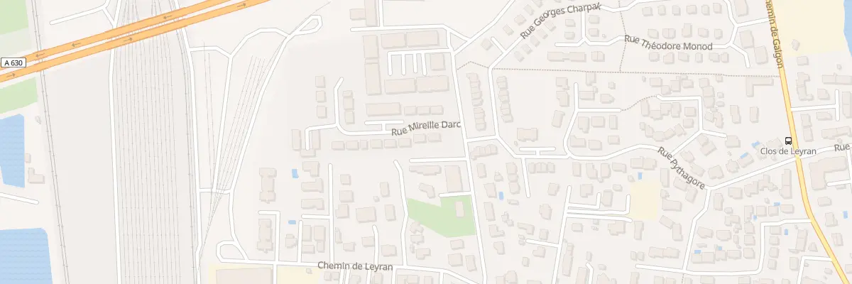 Plan du 6 Rue Mireille Darc à Villenave-d’Ornon